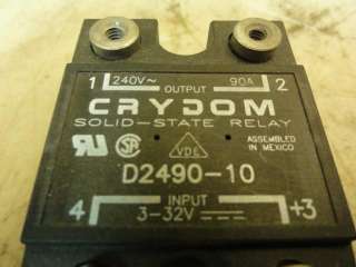 22200 NEW Crydom D2490 10 Relay Input 3 32V  