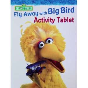  Sesame Street Fly Away with Big Bird Activity Tablet Toys 