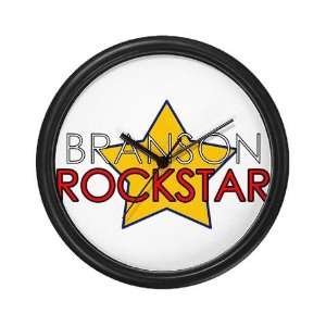  Branson Rockstar Funny Wall Clock by 