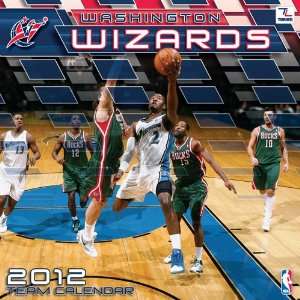  Washington Wizards 2012 Wall Calendar 12 X 12