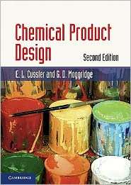 Chemical Product Design, (0521168228), E. L. Cussler, Textbooks 