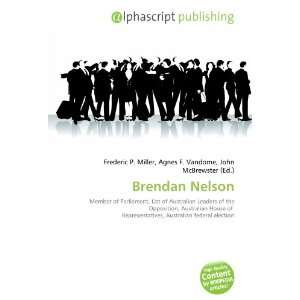  Brendan Nelson (9786133778047) Books