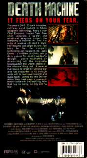 Death Machine (1997, VHS) Brad Dourif Ely Pouget  