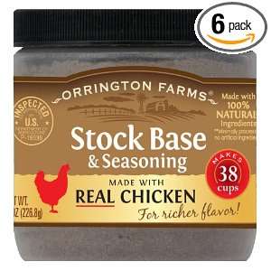 Orrington Farms All Natural, Chicken Flavored Granular Base, 12 Ounce 