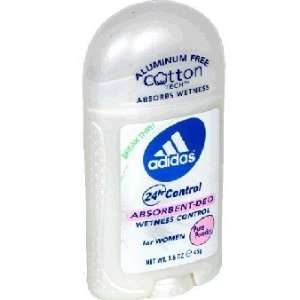 Adidas Absorbent Deo Wetness Control for Women, Pure Powder [3 PACK]