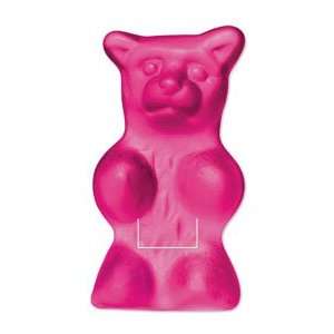  Die Cut Pink Gummy Bear Bookmark