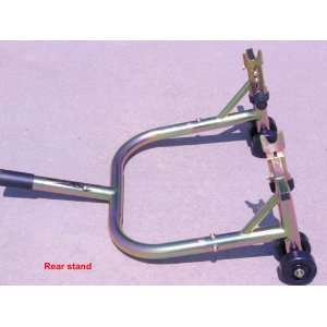   Rex Stands Stand Front Lift & Rear swingarm Powder Red Automotive