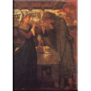   Love Potion 21x30 Streched Canvas Art by Rossetti, Dante Gabriel Home