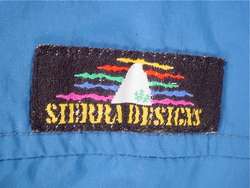 SIERRA DESIGNS Vintage Rain Jacket (Mens Small) Blue  