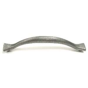   to Center Pewter Brunel Arched Cabinet Pull M67
