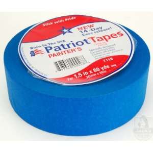  Blue Painters Tape   1 1/2 x 60 yd   High Visibility 