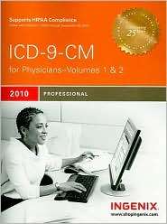 ICD CM 9 Professional for Physicians 2010 Vols 1&2, (1601512597 