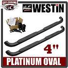 21 3315 Westin Oval Platinum Black Nerf Bars Wrangler 2dr 2007 2012