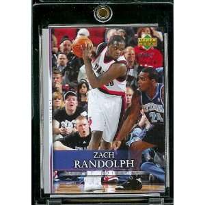 2007 08 Upper Deck First Edition # 183 Zach Randolph   NBA Basketball 
