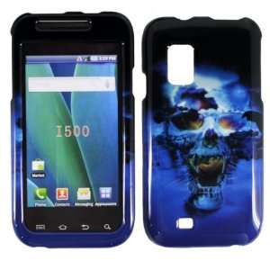  Ice Cold Blue Flame Skull Snap on Hard Skin Shell 