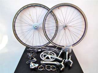 Shimano 105 SLR Champagne GroupSet 2x8 speed Ambrosio BR HB FH FD RD 