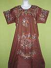   EMBROIDERED BY HANDS TUNIC PESANT DRESS BOHO VINTAGE STYLE SZ 2XX