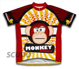 Crazy Banana Monkey Cycling Jerseys All sizes Bike  