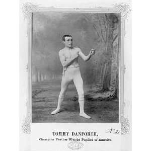  Tommy Danforth,c1887,Bare Knuckle Boxer