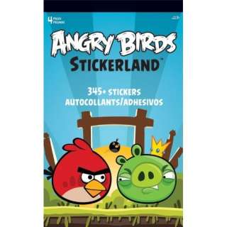 Angry Birds Party Supplies Stickerland Pad 345+ Stickers 42692010950 