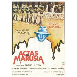  Actas de Marusia Poster Movie Mexican 11 x 17 Inches 