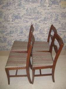   Chair Co Set of 4 Duncan Phyfe 5164 Chairs Walnut 30 Finish  