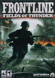 FRONTLINE FIELDS OF THUNDER Tank Battle Sim PC Game NEW 897021001013 