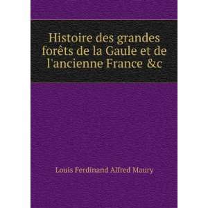   Gaule et de lancienne France &c Louis Ferdinand Alfred Maury Books
