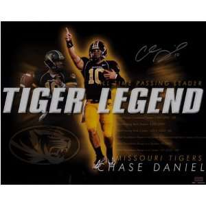 Chase Daniel Missouri Tigers Legend Autographed Print