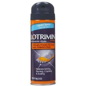 Lotrimin AF Athletes Foot Antifungal Liquid Spray 5.3 oz (Quantity of 
