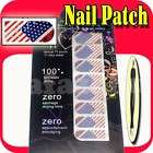 16 X NAIL PATCH FOIL STICKERS + PRESS TOOL # US FLAG 82