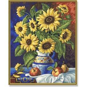  Still Life with Sunflowers Paint by Number Toys & Games