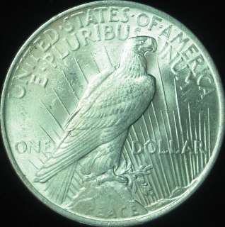 1923 P MS Peace Dollar in Eagle Coin Holder     