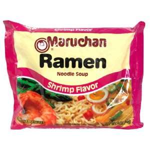 Maruchan Ramen Noodle Soup, Shrimp Flavor, 3 oz (85 g)  