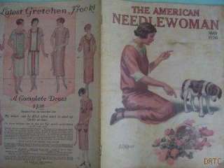 Vintage American NEEDLEWoman Magazine May 1926 RAHN  