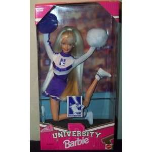  Northwestern University Barbie Toys & Games
