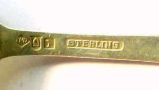 Woodrow Wilson ~ Antique Sterling Silver Souvenir Spoon  