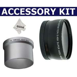  52mm 0.45x High Definition Wide Angle Lens + Tube Adapter 