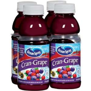 Ocean Spray Cran Grape Juice 4   12 oz (Pack of 6)  
