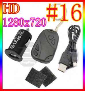 Mini 5 in 1Micro HD Camera DVR #16 DV 808 Car Key Chain 720P H.264 