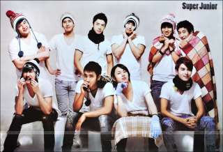 Super Junior Band Korean Music Poster Super Show J4227  