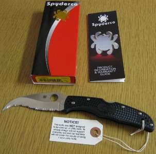 NEW Spyderco Matriarch2 C12SBK2 SpyderEdge VG 10 Blade Matriarch 2 