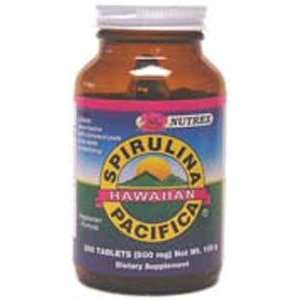  Hawaiian Spirulina Pacifica 500 mg 200 Tablets Nutrex 