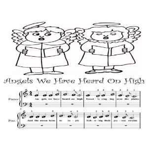   Heard On High Beginner Tots Piano Sheet Music Christmas Carol Books