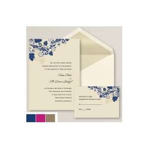   Weddings Touch of Glamour Wedding Invitation