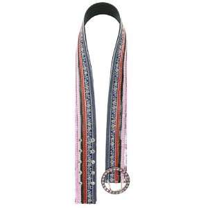  Multi fabric leather belt (Wholesale in a pack of 30 