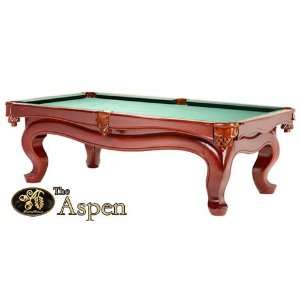  The Aspen Pool Table (Mahogany Finish)