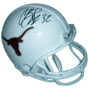 Cedric Benson Autographed Helmet 