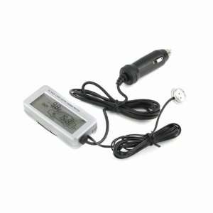  LCD Car Inside & Outside Back Light Thermometer Charger 
