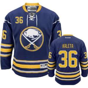  Patrick Kaleta Jersey Reebok Blue #36 Buffalo Sabres 